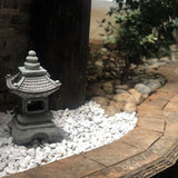 Japanese Zen Stone Pagoda LED Outdoor Garden 1-Light