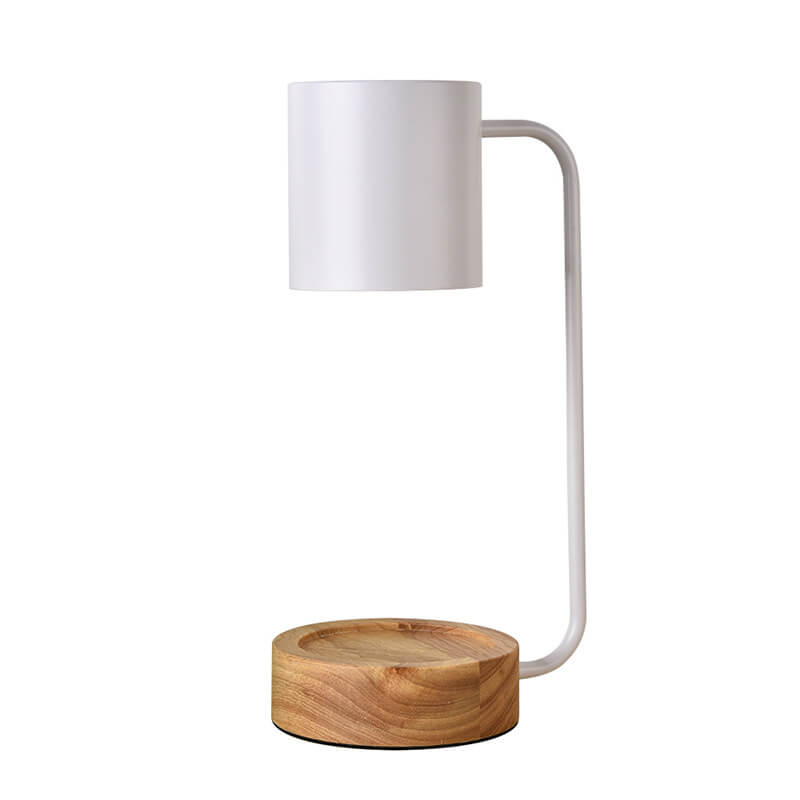 Japanese Wood 1-Light Dimmable Wax Melting Table Lamp Lasson Living