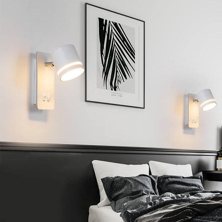 Nordic Minimalist Square Rotatable LED Wall Sconce | 1-Light