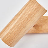 Modern Wooden Cylinder LED Wall Light | 1-Light