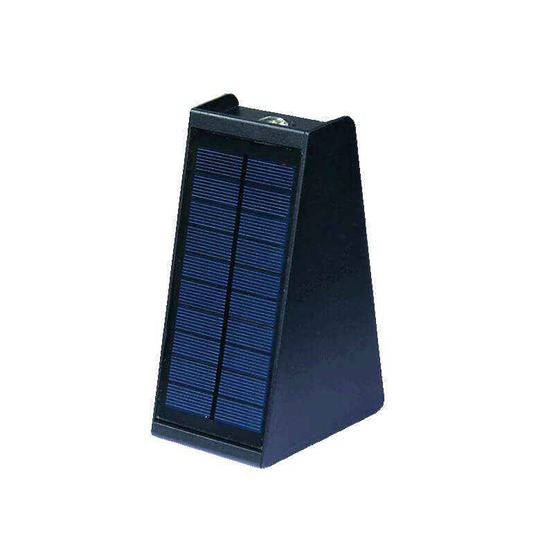 Modern Solar LED Up and Down Wall Light | 1-Light Lasson Living