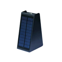 Modern Solar LED Up and Down Wall Light | 1-Light Lasson Living