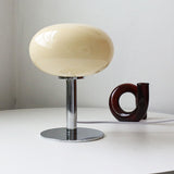 Nordic Vintage Round Glass Table Lamp 1-Light Lasson Living