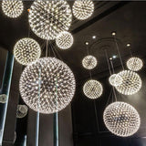 Modern Sphere Stainless Steel LED Pendant Light 1-Light