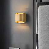 Modern Curved Brass LED Wall Sconce 1-Light