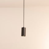 Nordic Minimalist Column Iron Pendant Light 1-Light