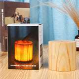 Creative Wood LED Touch Night Table Lamp 1-Light