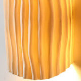 Nordic Textured Half-Cylinder LED Wall Light | 2-Light