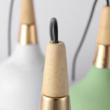 Modern Macaron Disc Pendant 1-Light