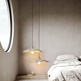 Japanese Vintage Cement Flower Pendant Light | 1-Light