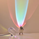 Modern Crystal LED Projection Table Light | USB Powered