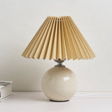 Nordic Ceramic Pleated Table Light | 1-Light