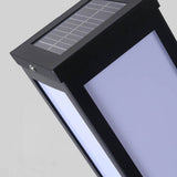 Modern Square LED Solar Outdoor Path 1-Light