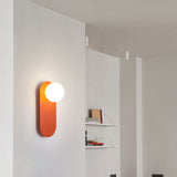 Nordic Minimalist Glass Globe Wall Light | 1-Light