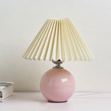 Nordic Ceramic Pleated Table Light | 1-Light