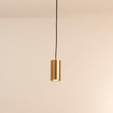 Nordic Minimalist Column Iron Pendant Light 1-Light