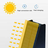 Modern Solar LED Up and Down Wall Light | 1-Light