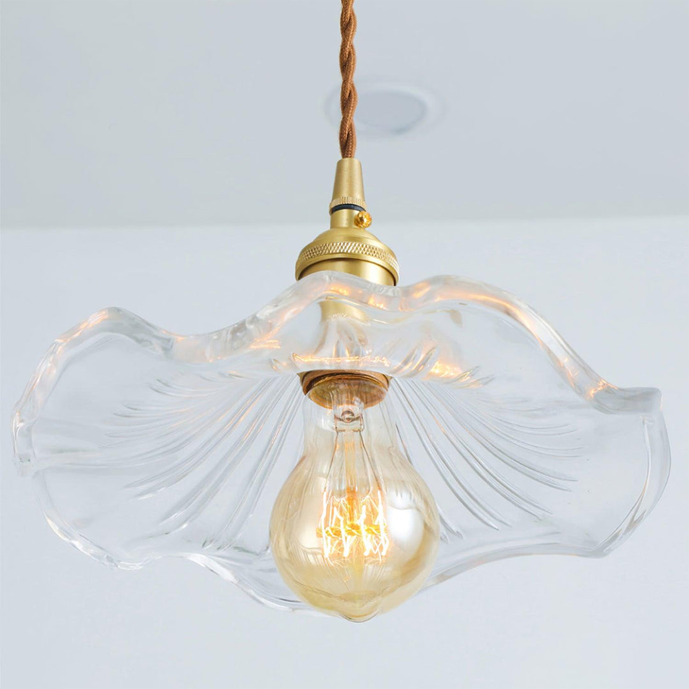 Modern Grass Flower Pendant Light 1-Light Lasson Living