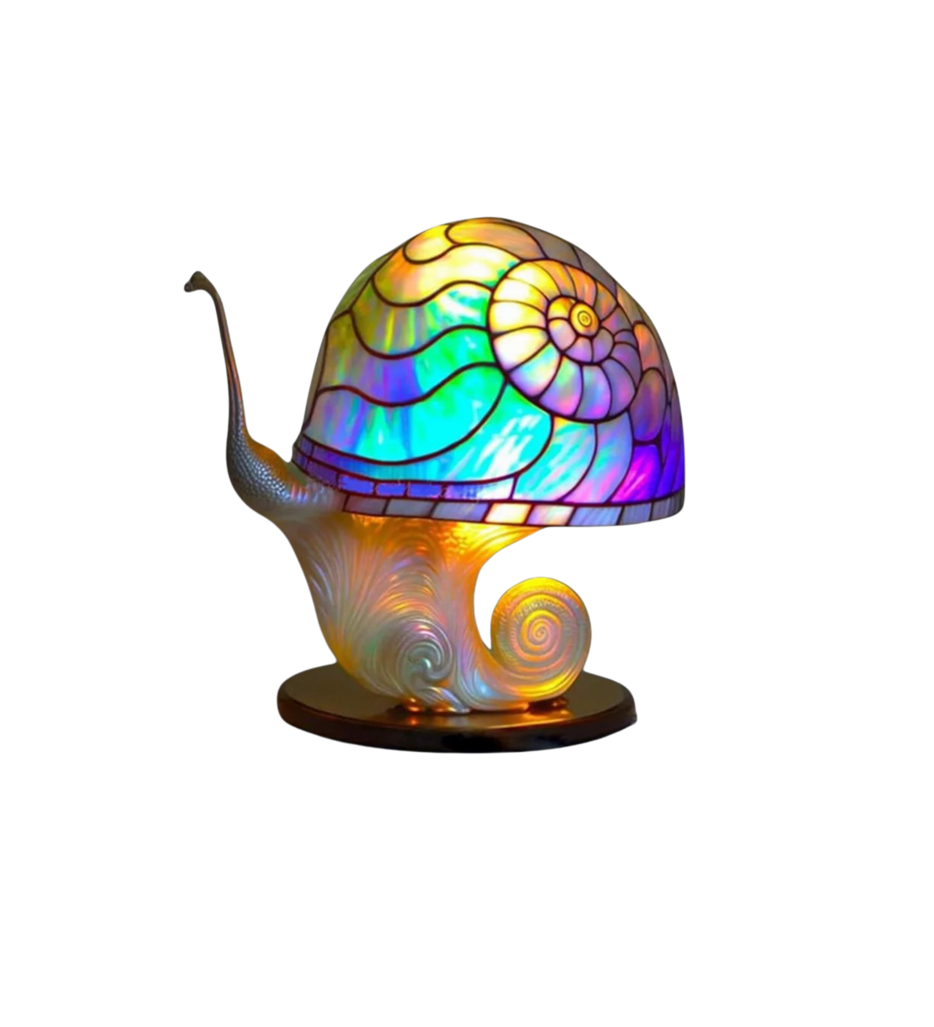 Vintage Mushroom Table Lamp LED 1-Light