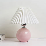 Nordic Ceramic Pleated Table Light | 1-Light