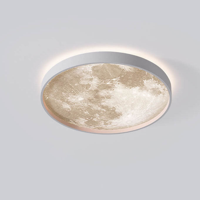 Nordic Moon Round LED Ceiling Light