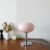 Nordic Vintage Round Glass Table Lamp 1-Light Lasson Living