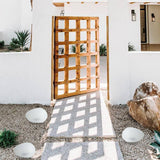 Modern Frosted Glass Pebble Solar LED Outdoor Light | 1-Light