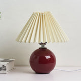 Nordic Ceramic Pleated Table Light | 1-Light