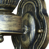 Vintage Glass Kerosene Style LED Wall Sconce | 1-Light
