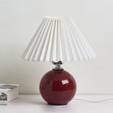 Nordic Ceramic Pleated Table Light | 1-Light