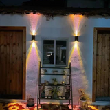 Modern Solar LED Up and Down Wall Light | 1-Light
