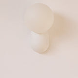 Modern Glass Globe Wall Light | 1-Light