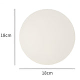 Minimalist Round Glass Wall Sconce LED 1-Light