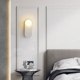 Nordic Minimalist Glass Globe Wall Sconce Light 1-light