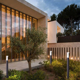 Modern Square LED Outdoor Garden Path 1-Light