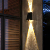 Modern Solar LED Up and Down Wall Light | 1-Light