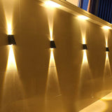Modern Solar LED Up and Down Wall Light | 1-Light