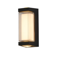 Nordic Minimalist Acrylic Rectangular Outdoor Wall Light LED Up-Down