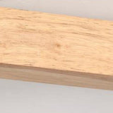 Japanese Wooden LED Semi-Flush Mount Ceiling Light |2 Light