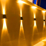 Modern Solar LED Up and Down Wall Light | 1-Light