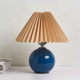 Nordic Ceramic Pleated Table Light | 1-Light