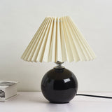 Nordic Ceramic Pleated Table Light | 1-Light