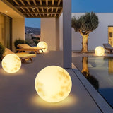 Modern Round LED Garden Light 1-Light
