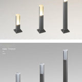 Modern Square LED Outdoor Garden Path 1-Light