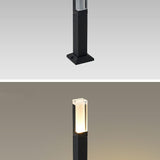 Modern Square LED Outdoor Garden Path 1-Light