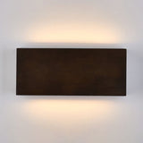 Japanese Wooden Square LED Wall Light | 1-Light