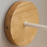 Nordic Wood Dome Wall Light | 1-Light