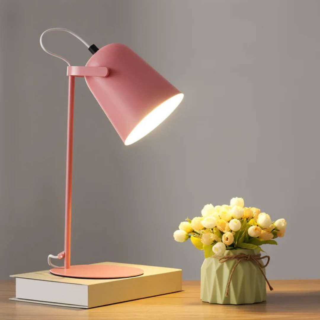 Modern Minimalist Metal Cone LED Table Lamp 1-Light