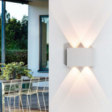 Modern Rectangular LED Wall 2-Light