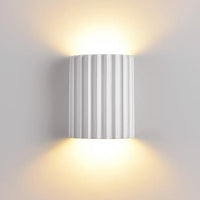 Nordic Resin Striped Wall Sconce LED 1-light